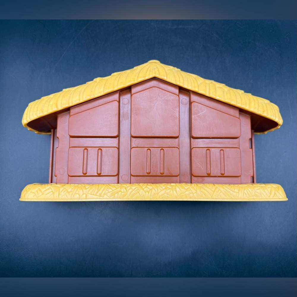 2002 Fisher Price Little People Nativity Stable Replacement Christmas Barn - Picture 9 of 11